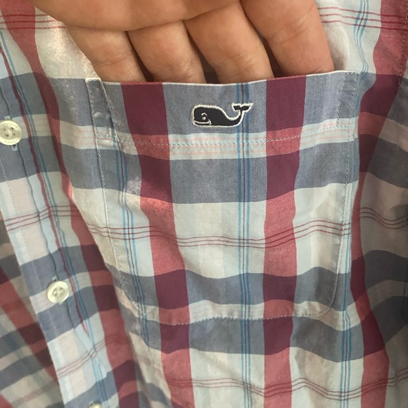 Vineyard Vines slim fit Tucker shirt size Medium - Picture 3 of 4